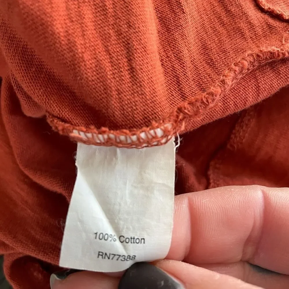 J. Crew Burnt Orange Tank, Medium